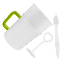 CIYODO 1set Multipurpose Soy Filter Cup Kitchen Strainer for Juice Tea Fine Mesh Washable Reusable Kitchen Gadgets Essential Filtering Tools for Everyday Use