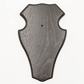 GTK Offer Deer Trophy Sign Dull in Dark Oak AF 18.5 cm x 11.5 cm