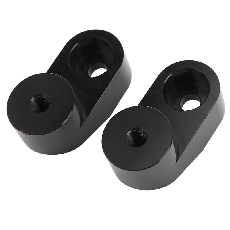 Pair Mirror Riser Adjustable CNC Billet Aluminum Replacement for Polaris