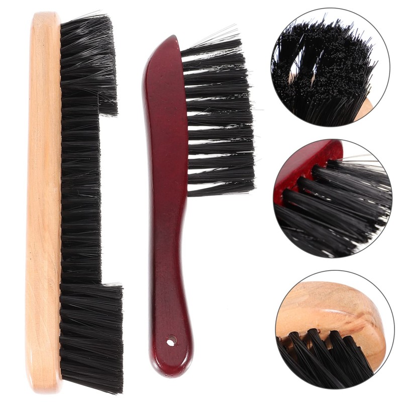 Abaodam 2Pcs Billiard Table Brush Pool Table Cleaning Tool for