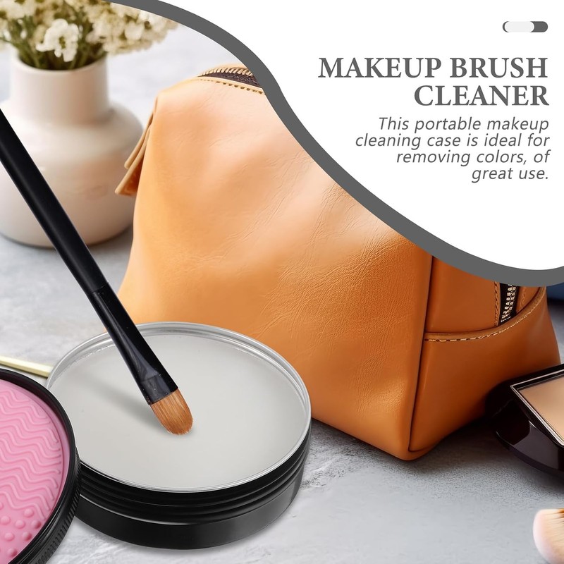 SEWACC Limpiador de Brochas de Maquillaje 100g Jabón Cara para