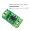 1Pc Green 1-Channel PC817 Optocoupler Isolation Module Optoelectronic Isolator Signal