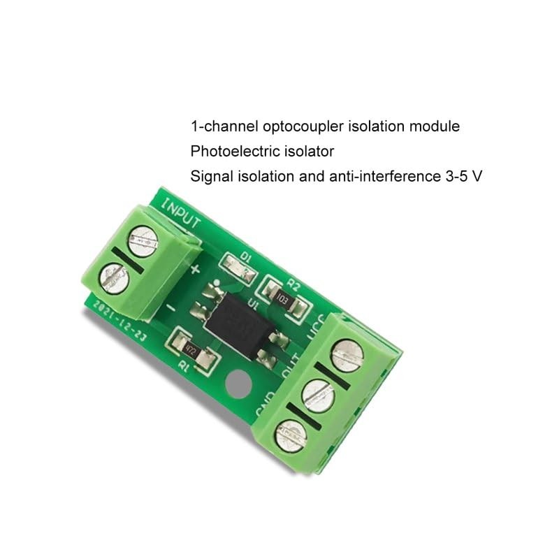 1Pc Green 1-Channel PC817 Optocoupler Isolation Module Optoelectronic Isolator Signal