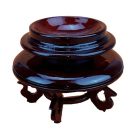 Ostrich Egg Carving Egg Stand Display Holder Base