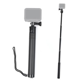 KOQINVIZ Aluminum Telescoping Pole Stick for Action Camera - 29" Extendable Selfie Stick Monopod Hand Grip for GoPro, DJI OSMO,Insta360 Accessories