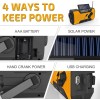 Emergency Crank Weather Radio, AM/FM/NOAA Hand Crank