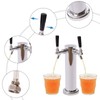 CeRaBuRET Double Faucet Tower Keg System No Tank Conversion Kit,