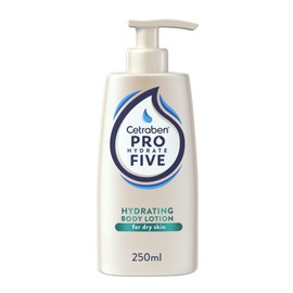 Pro Hydrate Five Daily Body Moisturising Lotion 250 ml with Ceramides and Vitamin B5, Perfect for Dry Skin, Vegan Friendly, Cruelty Free