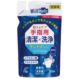 Fuso Chemical F-211 Wilmedic Hand Gel Refill 10.1 fl oz (300 ml)