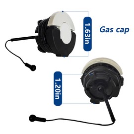Fuel Tank Gas Cap for Stihl MS290 MS310 MS390 MS270 MS280 MS341 MS361 MS380 MS440 MS460 MS880 Chain Saw FS100 FS100R FS110 FS110R FS110X FS110RX FS100RX Trimmer Black