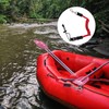 Qaziuy 2Pcak Kayak Paddle Leash, Elastic Kayak Paddle Rope with