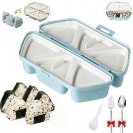 6 in 1 Triangular Onigiri Moulds, DIY Rice Ball Mould
