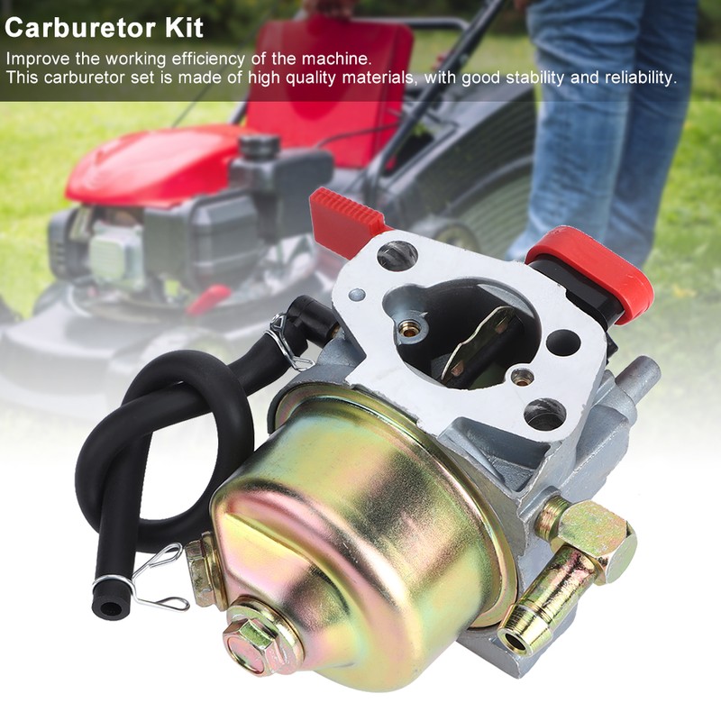 Carburetor Gasket Primer Bulb Fuel Filter Kit Replacement Fit for