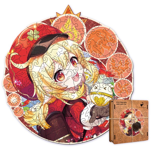 ACTIVE PUZZLES Clover Inspired Wooden Jigsaw Puzzle with Assorted Designs