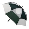 GustBuster Pro Series Extra Large Golf Umbrella Windproof 62-Inch with (Style 5)(Hunter/White)