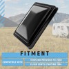 HECASA Black 14" RV Roof Vent Cover Compatible with Ventline