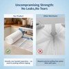 T.FORING 18 Gallon Trash Compactor Bags with Drawstring - 120