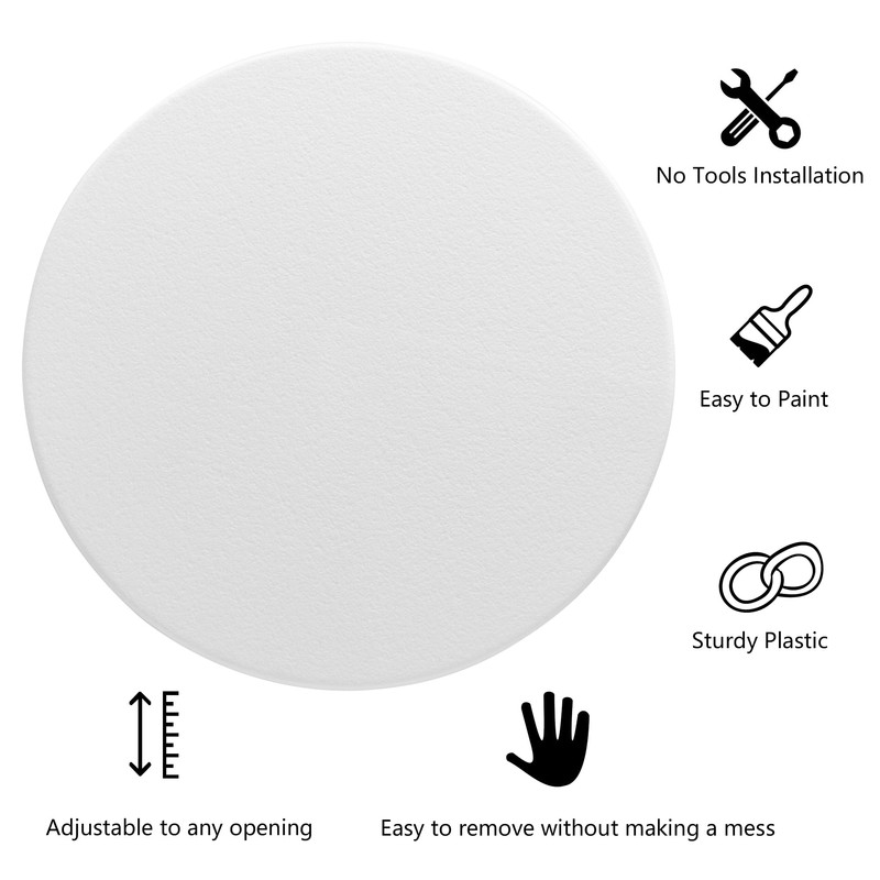 Easy-Exs 10" Round Access Panel for Ceiling and Wall -