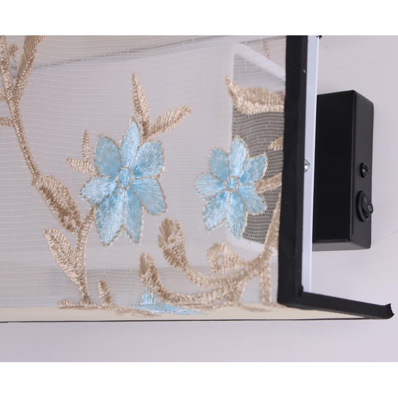 Maichis RV Decorative Fabric Ceiling Light with On&Off Switch, RV