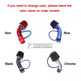 Dreamizer 3" Cold Air Intake Filter Induction Pipe Hose Kit For Hyundai Accent Elantra