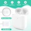 Compatible for air pod Charging case 1st & 2nd, Wireless