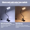 Clip Desk Lamp USB LED Table Clamp Lamp Light for