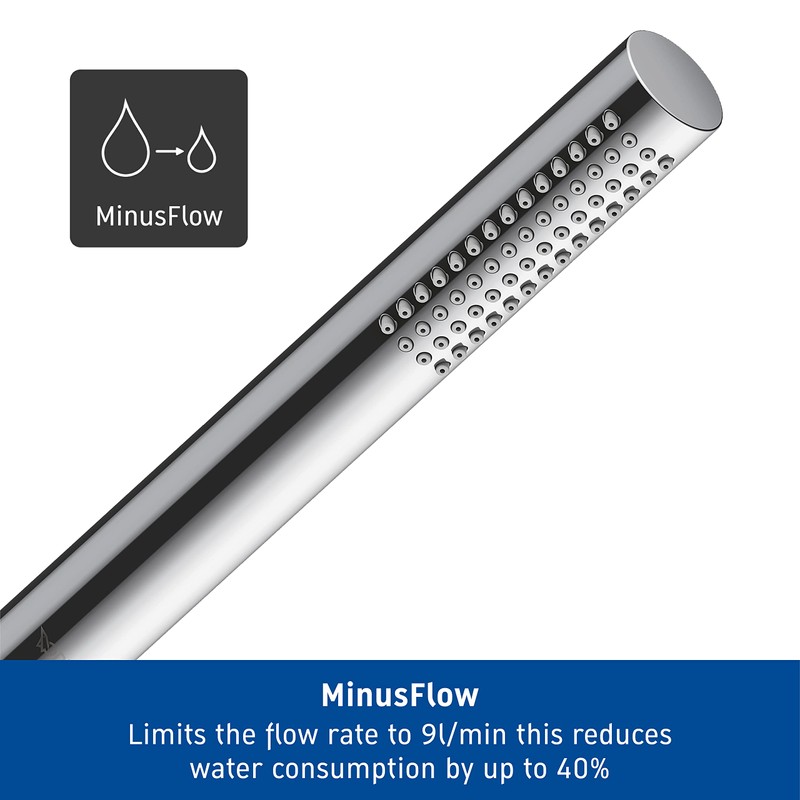 Duravit Univeral Shower Head, Handheld Shower Head with Jet Type