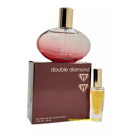 Double Diamond Perfume for Women by YZY 3.4 Oz EDP Spray (Lot Of 2)