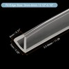 sourcing map U Channel Edge Strips 11.5ft Length Rubber Protection