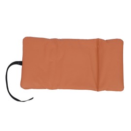 Heated Cushion, 57x30cm Leather Electric Heating Pad USB Powered with 3 Levels Adjustable Temp, Portable Warming Pad for Office Home Outdoor Camping (Khaki)