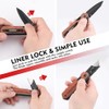 WORKPRO 2-in-1 Folding Knife/Utility Knife - Gifts for Dad, Quick-Change