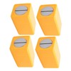 Gatuida 4pcs Safety Razor Blade Disposal Box Metal Container for