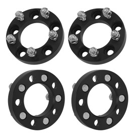 KAX 5x4.5 Wheel Spacers,Forged 1 inch 5 Lug Centric Wheel Spacer with 1/2" x20 Studs 82.5mm Hub Bore,fit for Wrangler,Liberty,Cherokee,Grand Cherokee,Comanche,4pcs