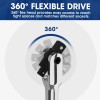 WORKPRO Dual Drive Heavy Duty Breaker Bar 16-inch Length 360°