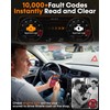 Easy to Use 2-in-1 OBD2 Scanner with Battery Tester: 1S