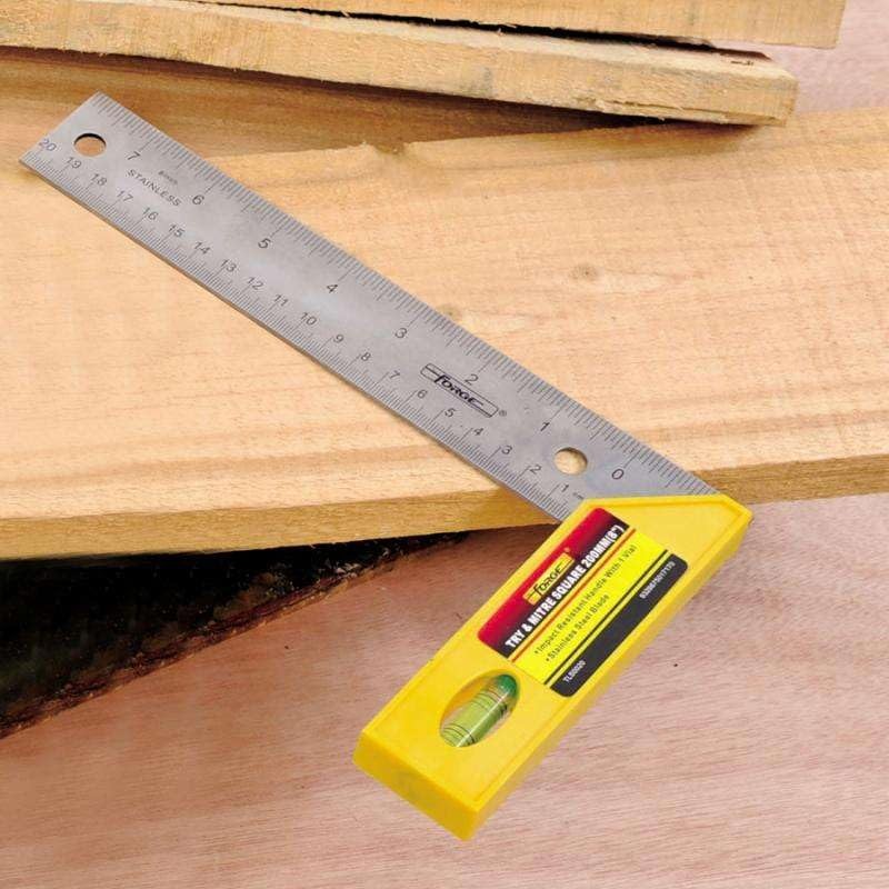 Forge 8"(200mm) Try & Mitre Square