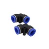 Pneumatic Hose Connector IQS 4 to 16 mm (2, Angle