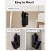 Gun Safe, Mounted Biometric Pistol Safe Drop Down Gun Lock