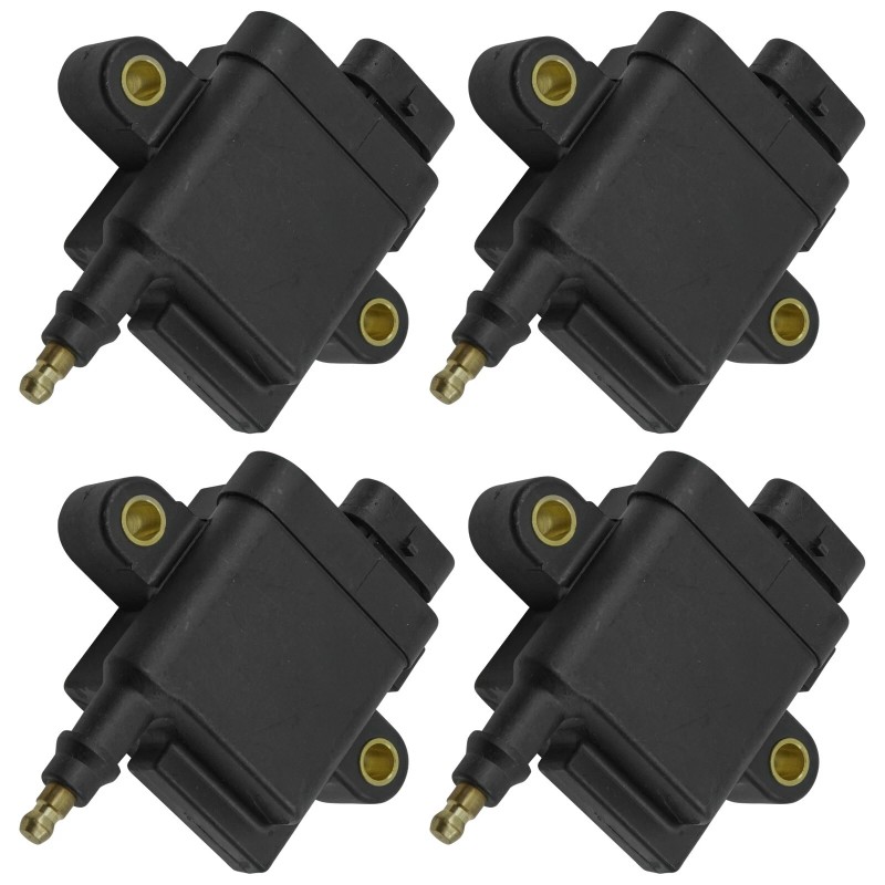Caltric 4-Pack Ignition Coils for Mercury Outboard 40 50 60