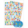 Wrapping Paper 11361A"Collaged Spot" Gift Wrap Pack with 2 Sheets & 2 Tags, Plastic Free & Fully Recyclable, Multicoloured