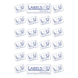 LABELS4U 50 Sheets A4, 21 Labels per Sheet, Size 70 x 42.3mm (1050 Labels)