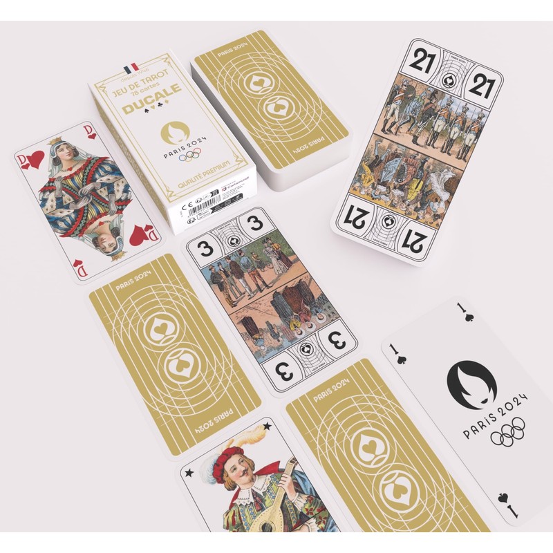 Game 78 Cards Tarot Olympic Games Paris 2024