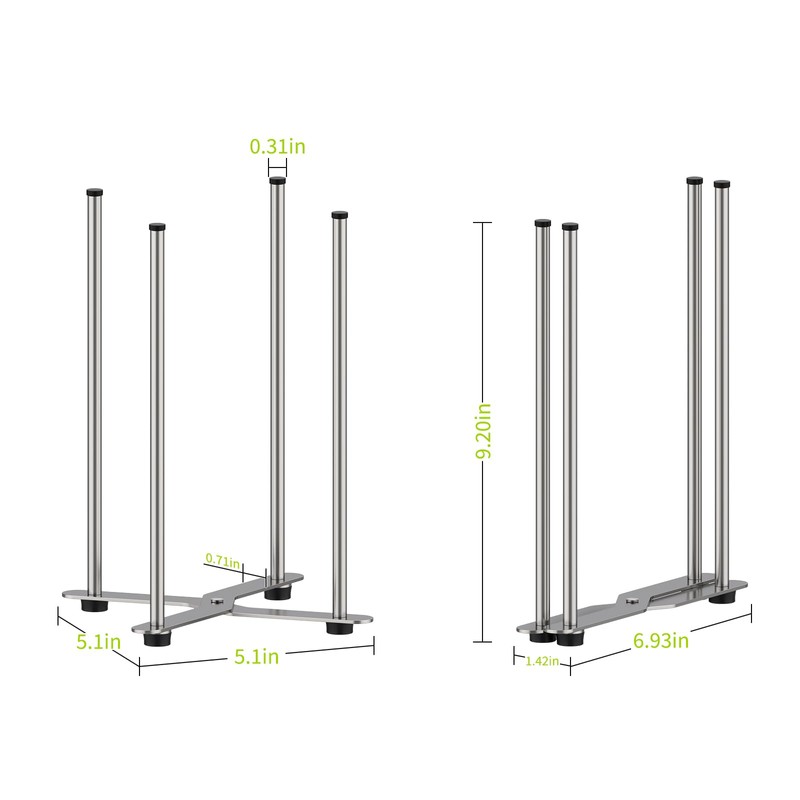 SHILFID Plastic Bag & Bottle Drying Rack, Multifunctional Wine Decanter