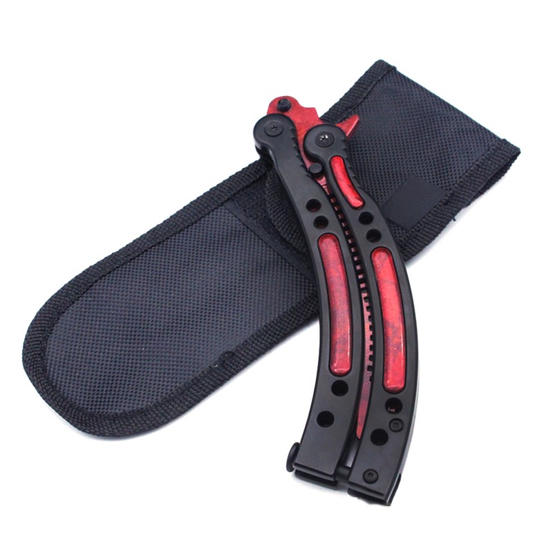 Foldable Comb Stainless Steel Butterfly Exercise Training Comb Styling Tools