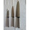 Ginsu Koden Series 8" Chef, 5" Chef and 3.5" Paring