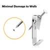 Picture Hanging Hooks with Nails, 30 lbs Heavy Duty Wall