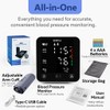 ERDPAA Blood Pressure Monitor, Smart Upper Arm Blood Pressure Monitor