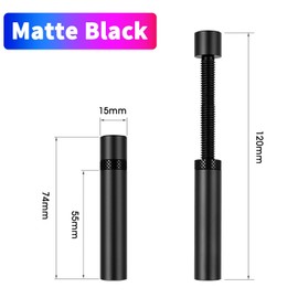 MHDUYEG Graphics Card Holder GPU Holder Height-Adjustable Graphics Card Holder Aluminium Graphics Card Holder with Magnet with Lightweight and Durable Black 74 mm - 120 mm