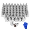HQALTY 60Pcs Lug Nut Covers 33mm x 4 1/4" Spike