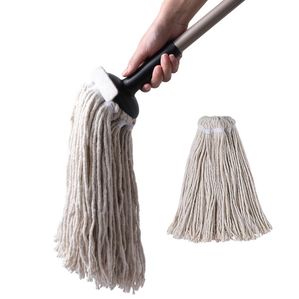 Eyliden Classic Mop with 2 pcs Cotton String Wet Mops